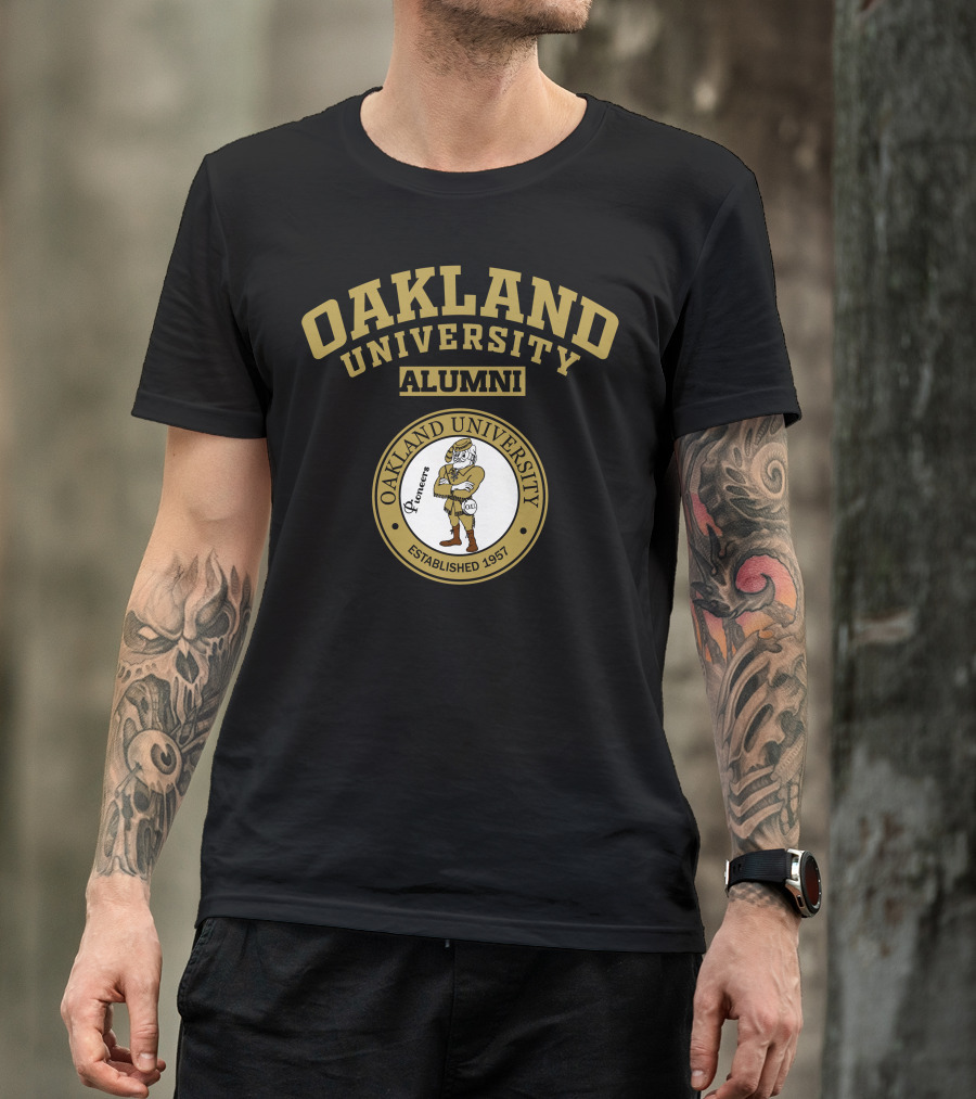 Oakland University Alumni Pioneers Established 1957 T-Shirt