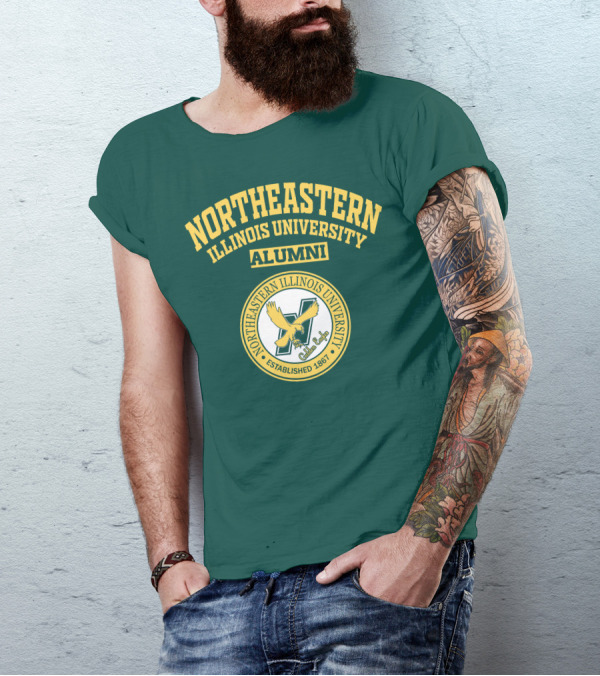 Northeastern Illinois University Alumni Golden Eagles Established 1867 T-Shirt