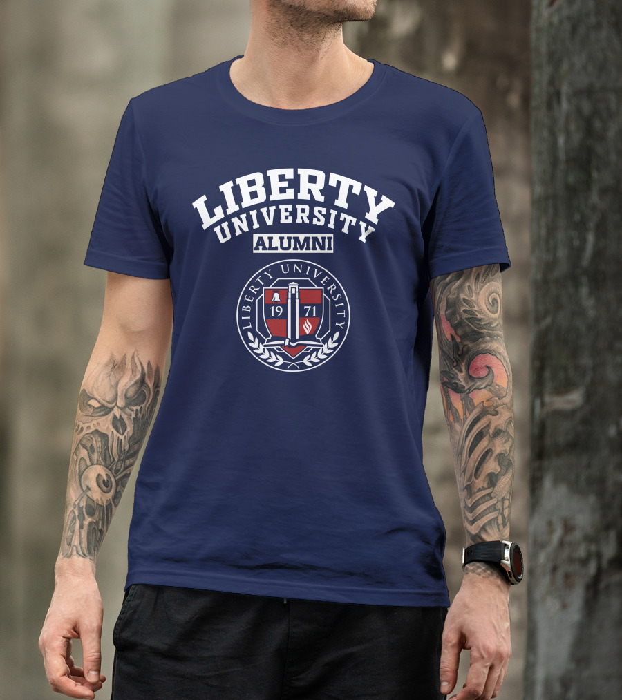 Liberty University Alumni 1971 Seal Emblem T-Shirt