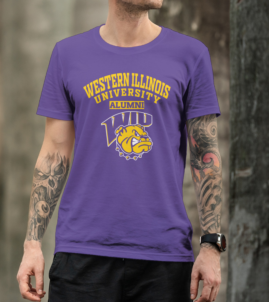 Western Illinois University Alumni WIU Bulldog T-Shirt