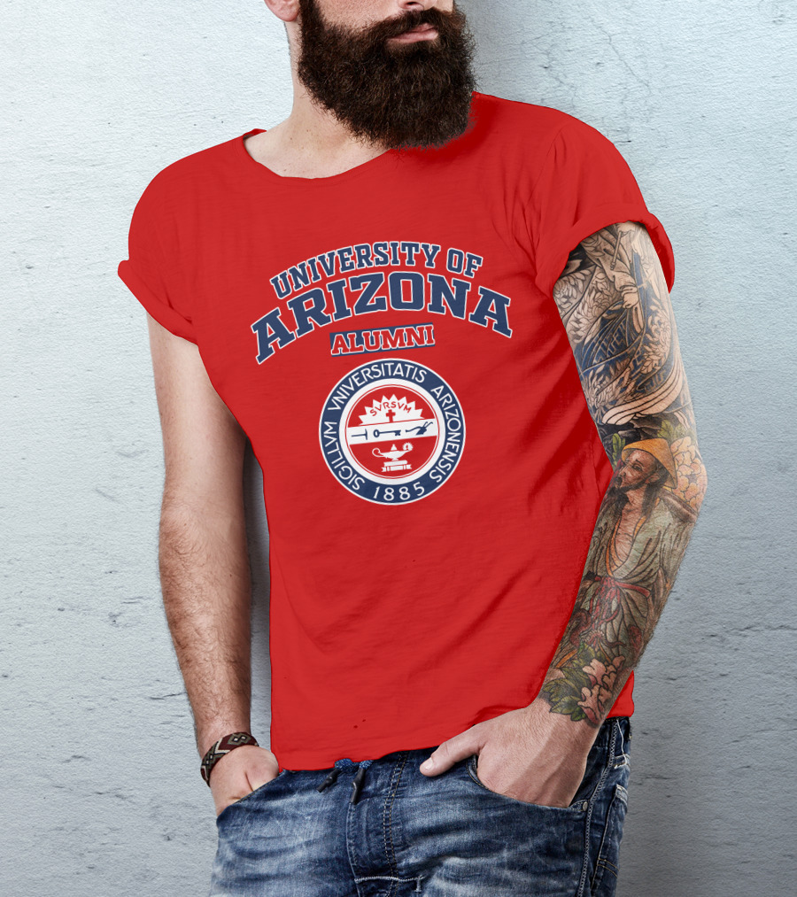 UNIVERSITY OF ARIZONA ALUMNI 1885 SEAL SIGILLUM UNIVERSITATIS ARIZONENSIS T-Shirt