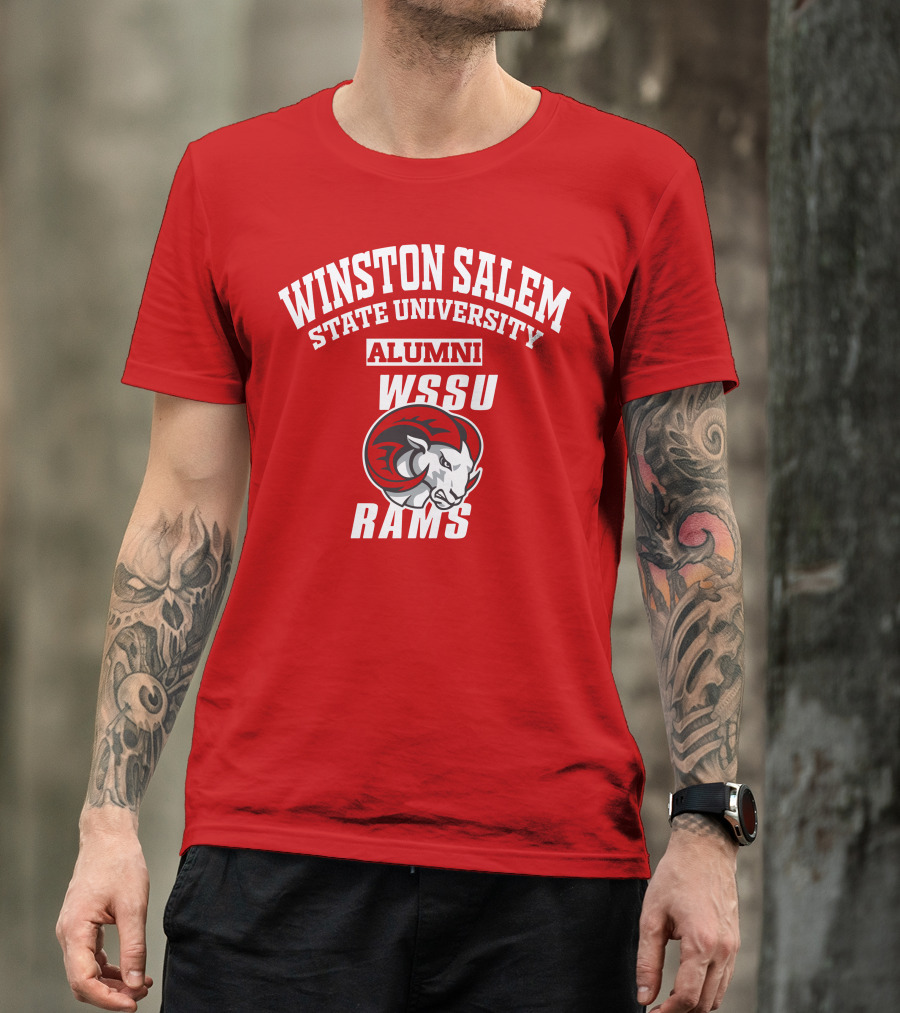 Winston Salem State University Alumni WSSU Rams T-Shirt