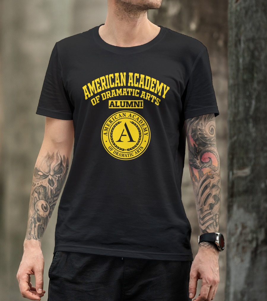 American Academy Of Dramatic Arts Alumni Emblem T-Shirt