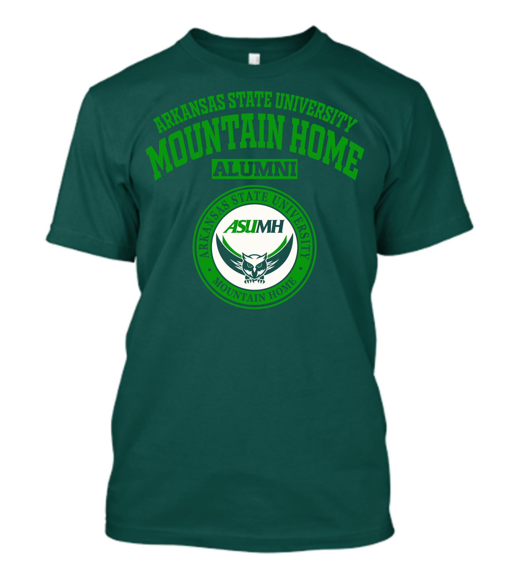 Arkansas State University Mountain Home ASUMH Alumni Owl T-Shirt