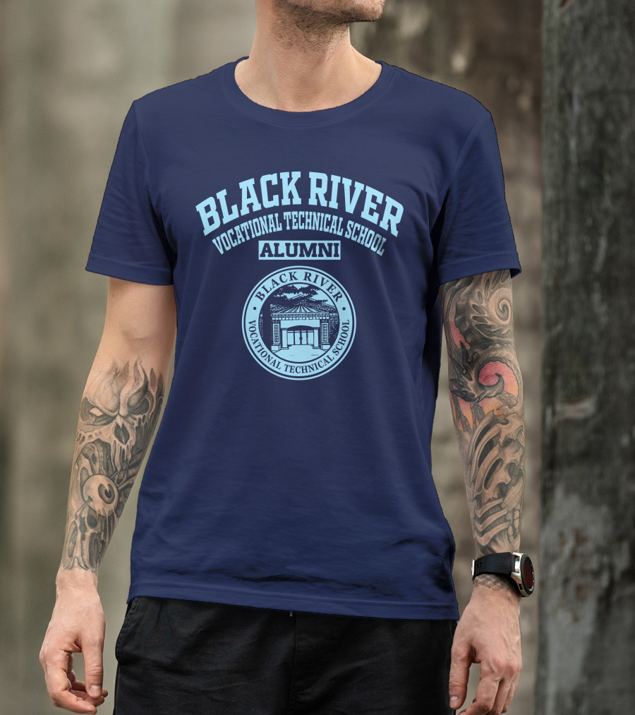 Black River Vocational Technical School Alumni Seal T-Shirt