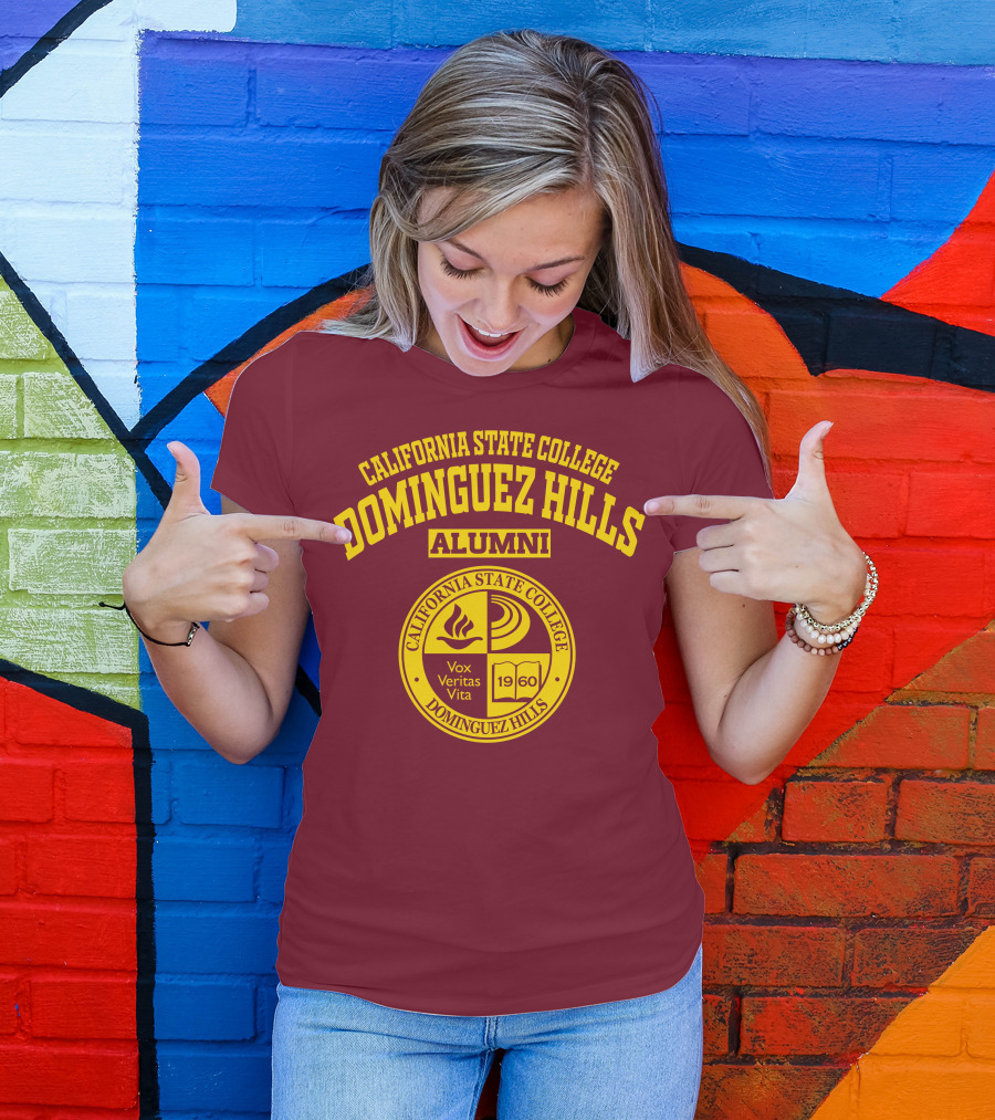 California State College Dominguez Hills Alumni Vox Veritas Vita 1960 T-Shirt