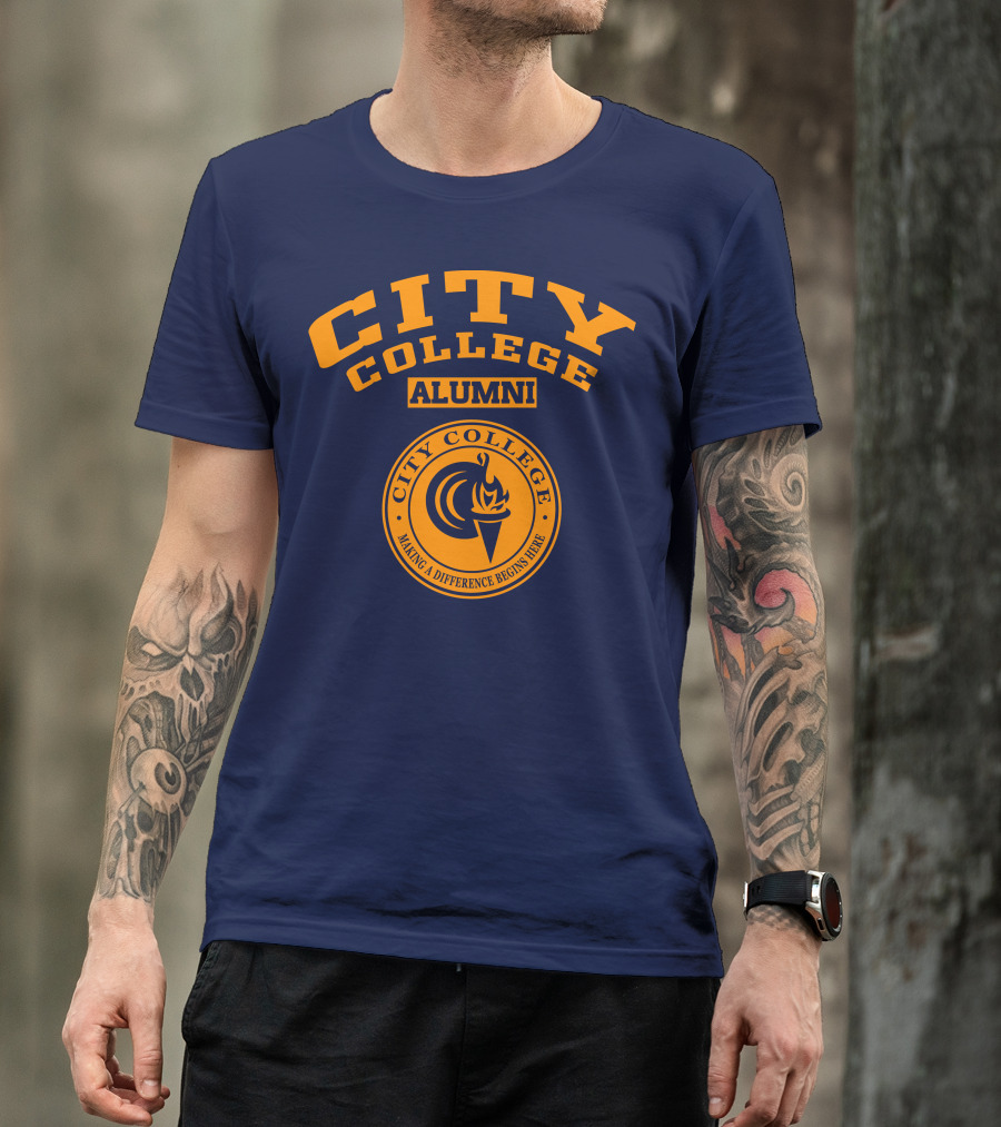 City College Alumni Making A Difference Begins Here T-Shirt