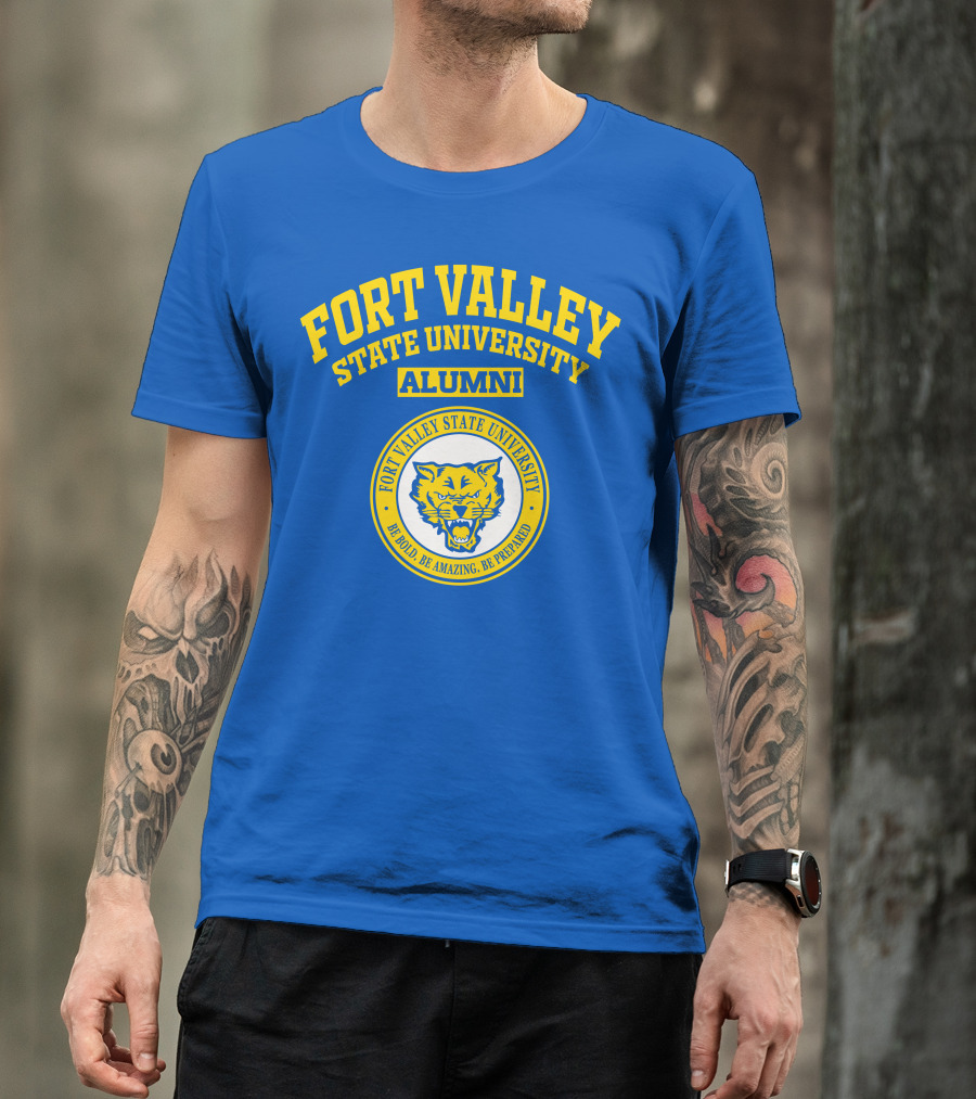 Fort Valley State University Alumni Be Bold Be Amazing Be Prepared T-Shirt