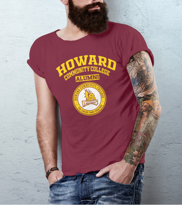Howard Community College Alumni Dragons You Can Get There From Here T-Shirt