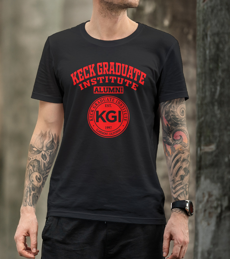 KECK GRADUATE INSTITUTE ALUMNI KGI EST. 1997 CLAREMONT CALIFORNIA T-Shirt