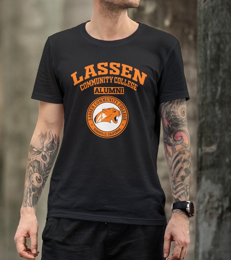Lassen Community College Alumni Susanville California Tiger T-Shirt