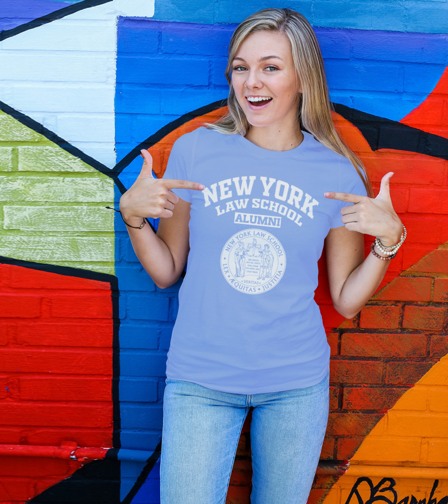 New York Law School Alumni Veritas Lex Aequitas Justitia T-Shirt