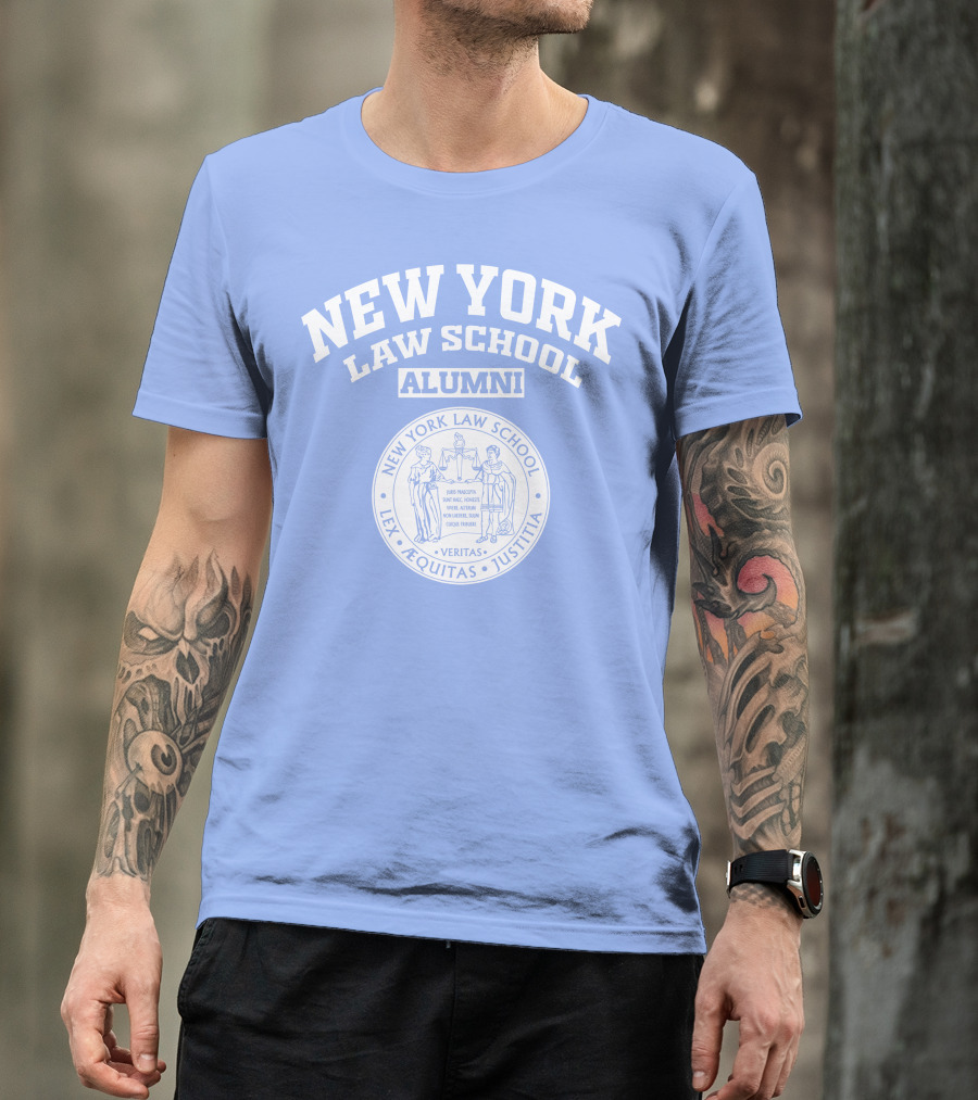 New York Law School Alumni Veritas Lex Aequitas Justitia T-Shirt