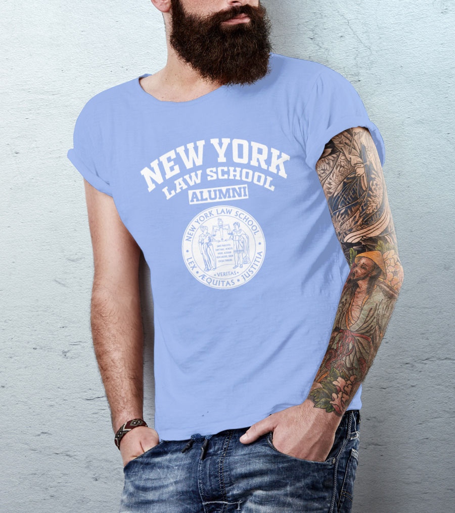 New York Law School Alumni Veritas Lex Aequitas Justitia T-Shirt