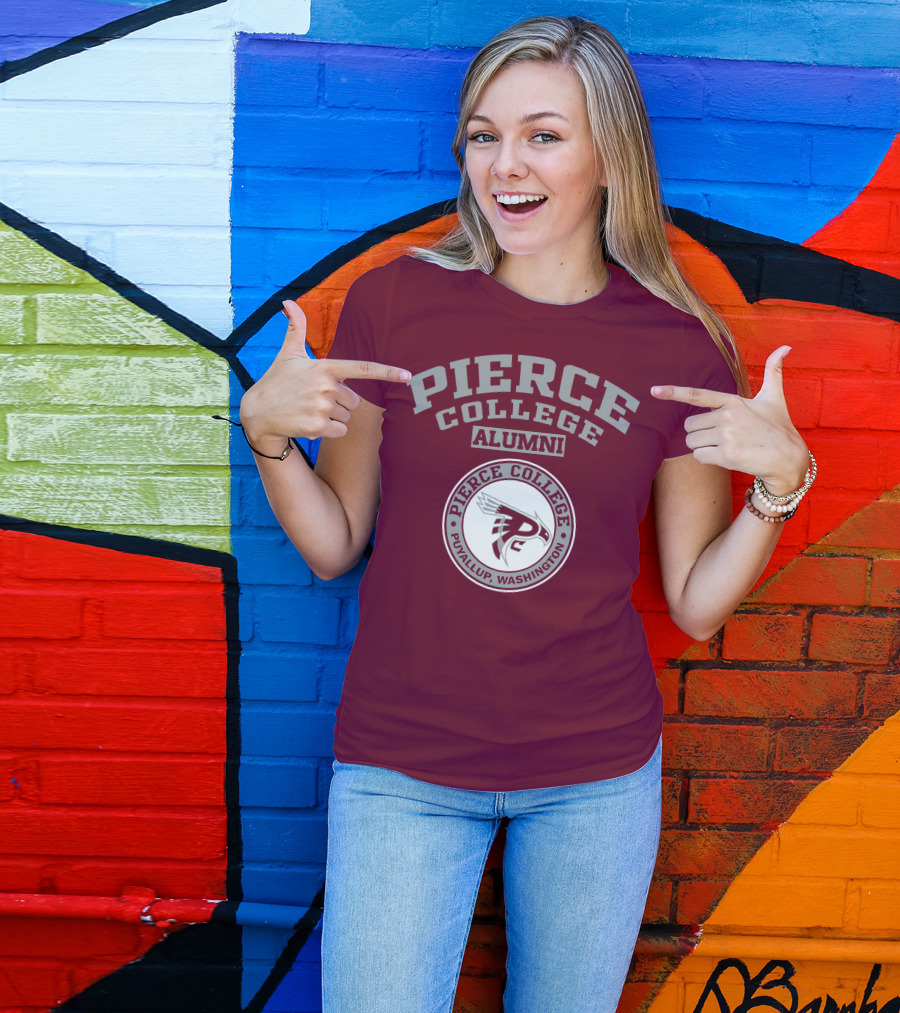 Pierce College Alumni Puyallup Washington Logo Pierce College Alumni T-Shirt