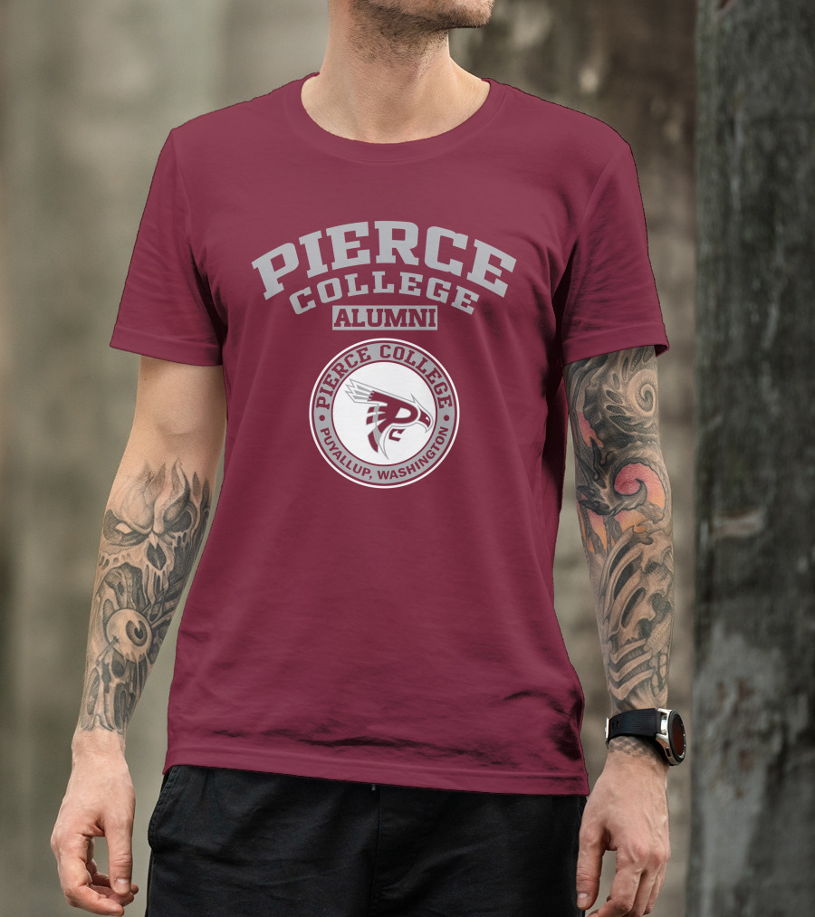 Pierce College Alumni Puyallup Washington Logo Pierce College Alumni T-Shirt