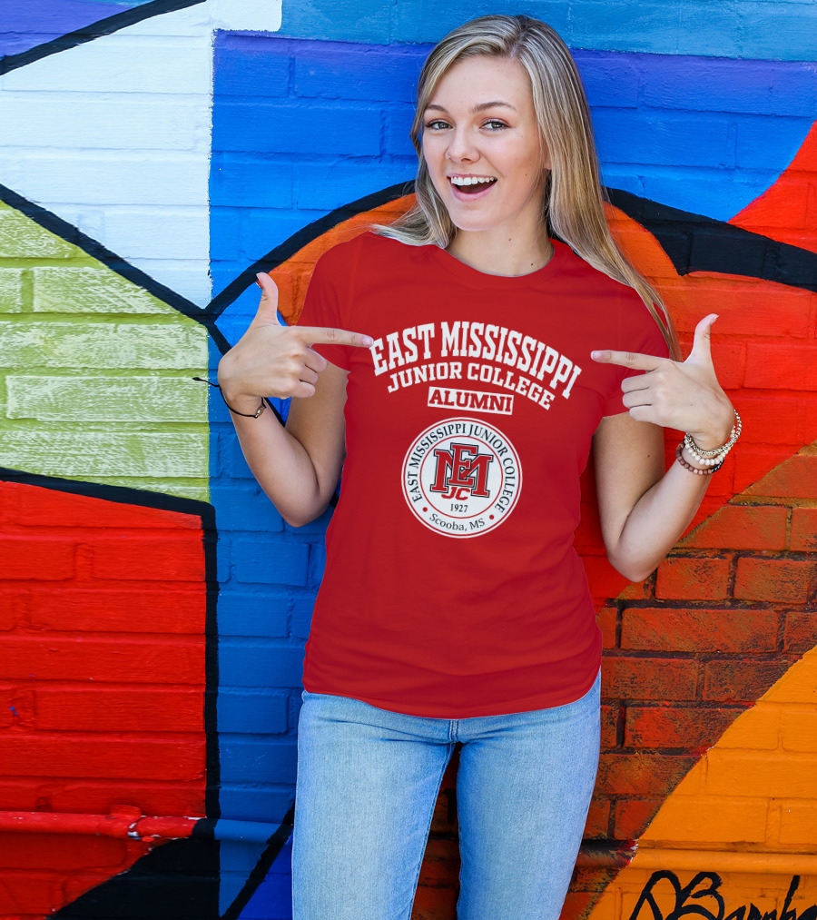 East Mississippi Junior College Alumni Logo Scooba MS 1927 T-Shirt