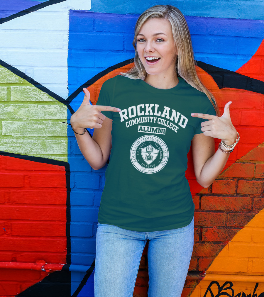 Rockland Community College Alumni To Learn To Search To Serve Est. 1959 T-Shirt