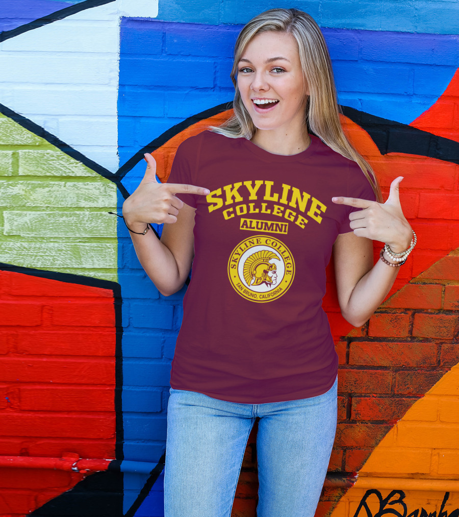 Skyline College Alumni San Bruno California T-Shirt