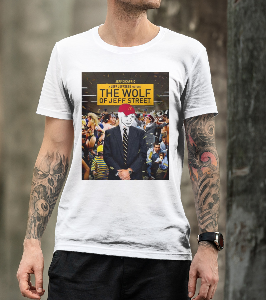 Jeff Dicaprio Jeff Jeffsese The Wolf Of Jeff Street T-Shirt