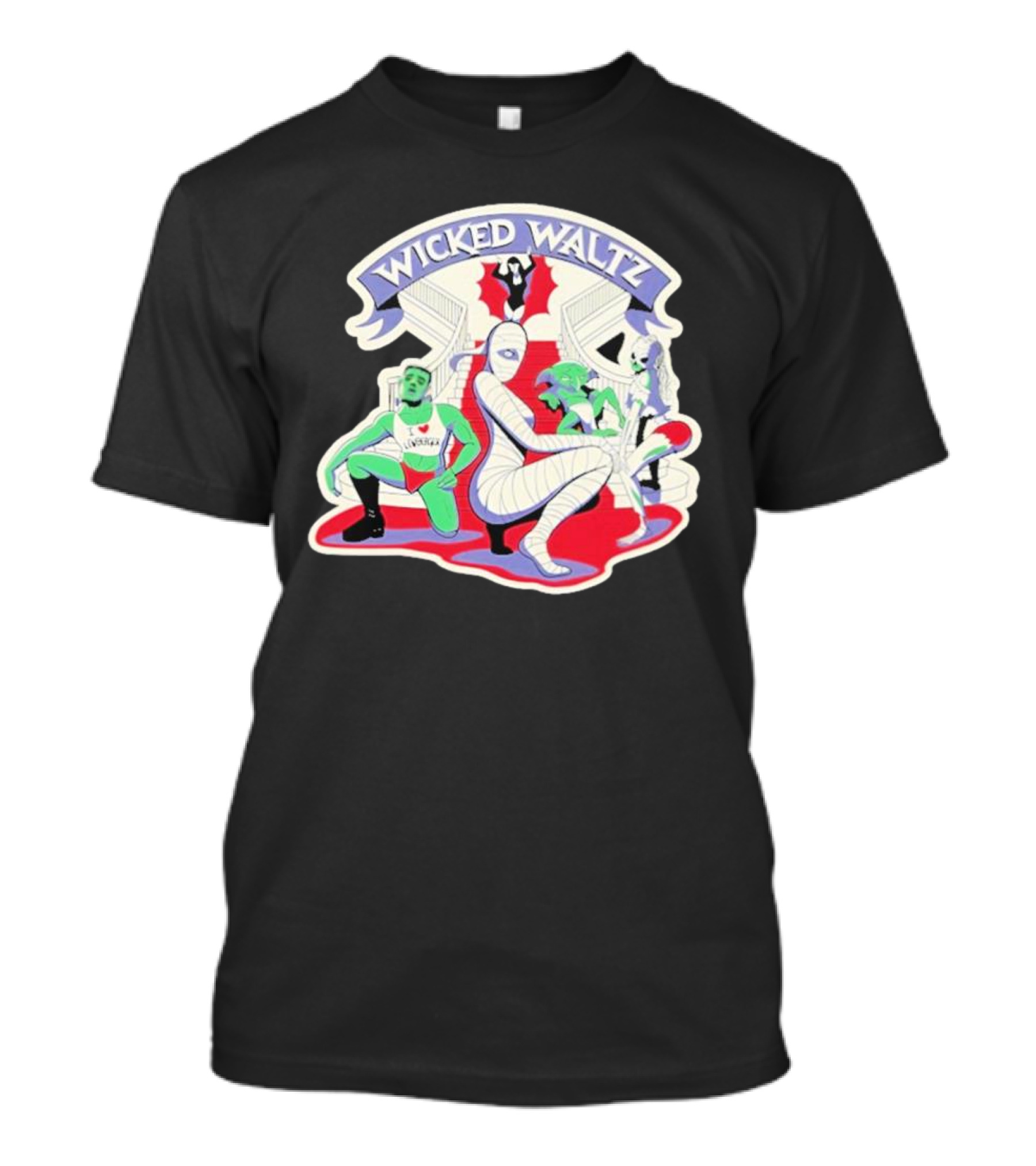 Wicked Waltz Lewberger Monster Mashup T-Shirt