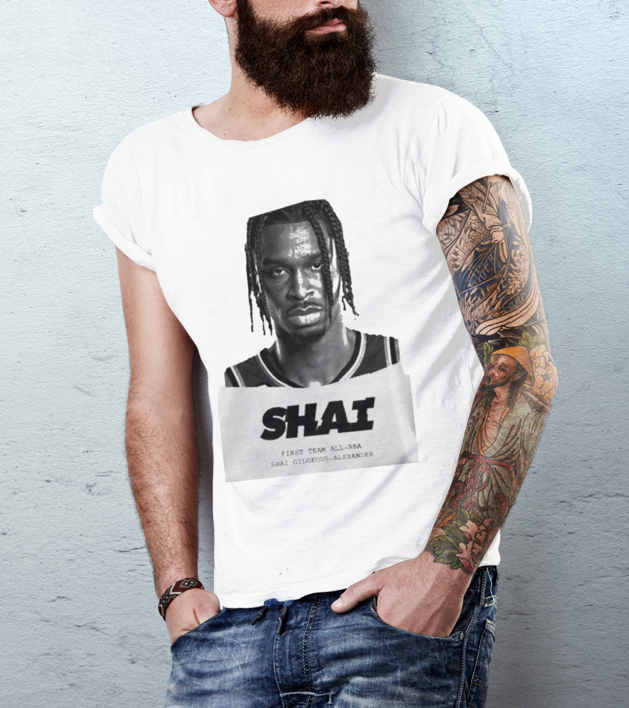 Sportscenter Shai First Team All-NBA Shai Gilgeous-Alexander T-Shirt