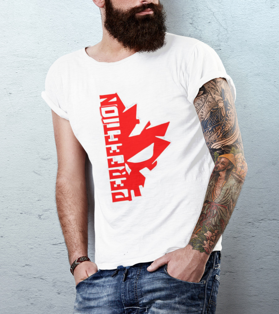 PERFECTION 10 Half Skull T-Shirt