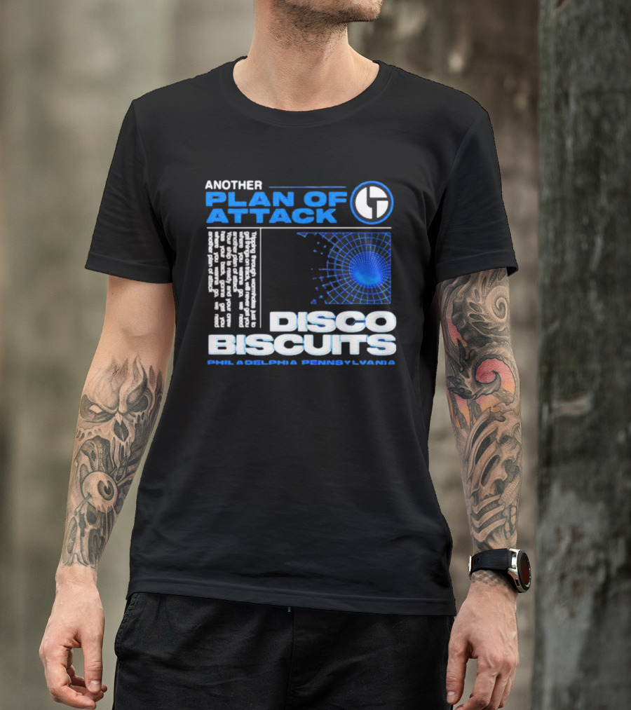 Another Plan Of Attack Disco Biscuits Philadelphia Pennsylvania T-Shirt