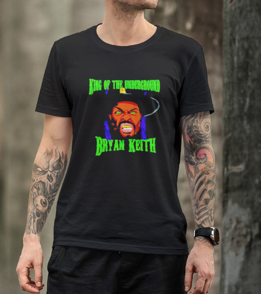 King Of The Underground Bryan Keith Iconic T-Shirt