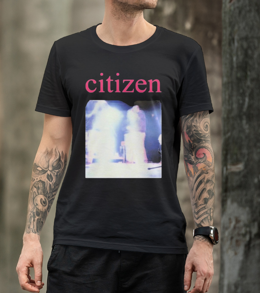 Citizen Blurry Photo Ghostly Figures T-Shirt