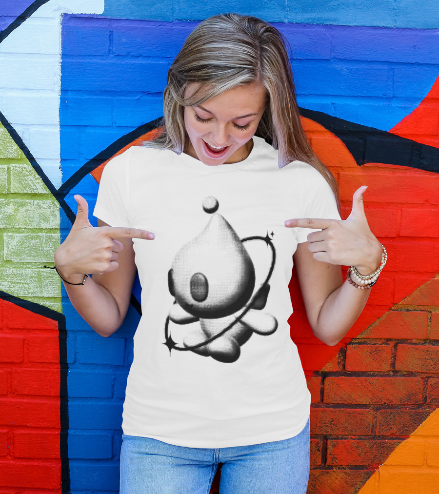 Y2k Saturn Drop Friend T-Shirt