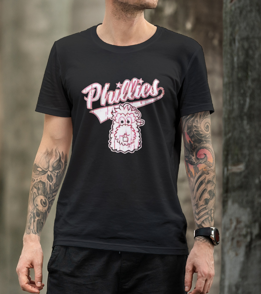 Phillies Phanatic Cartoon Head T-Shirt