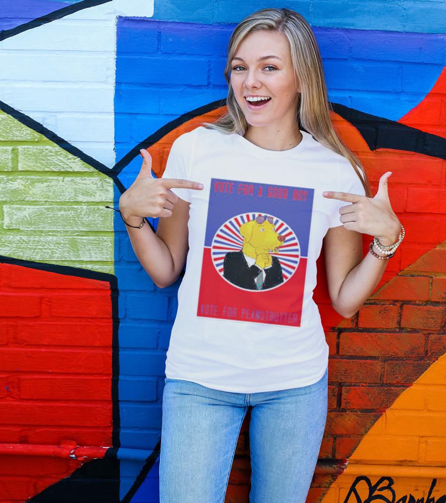 Vote For A Good Boy Mr. Peanutbutter Bojack Horseman T-Shirt
