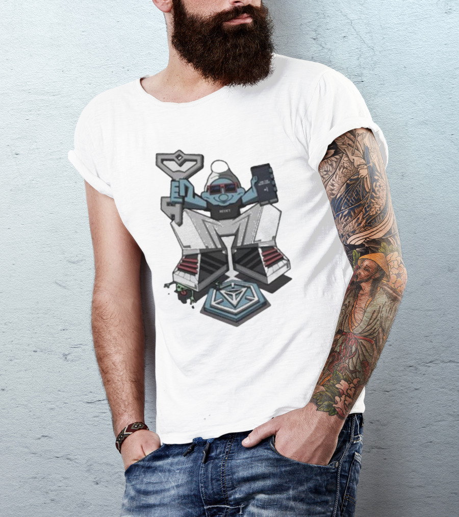 Resistance Agent Boss Character Ingress Anime Style Image T-Shirt