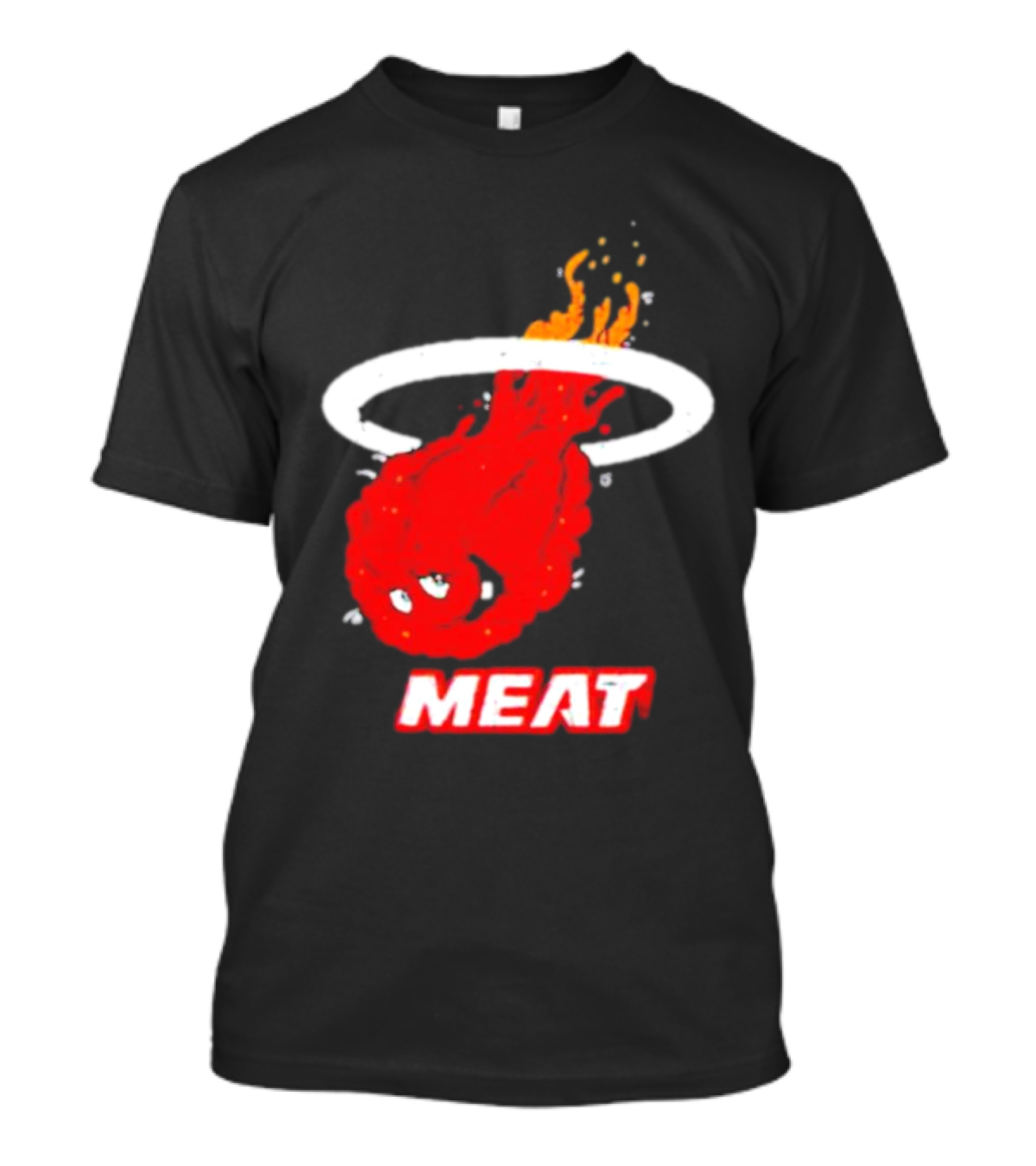 Miami Meat Hunger Force Fireball Halo T-Shirt