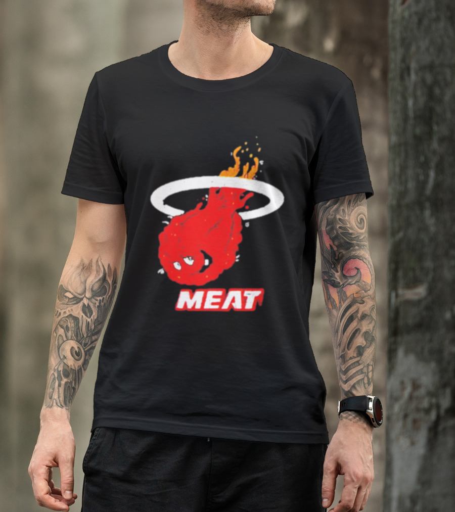 Miami Meat Hunger Force Fireball Halo T-Shirt