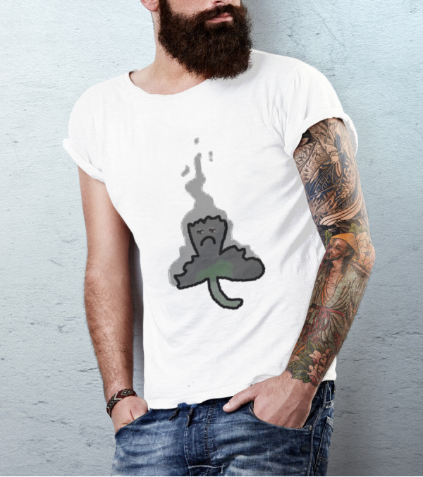 Cooked Boston Celtics Wilted Shamrock Smoke T-Shirt