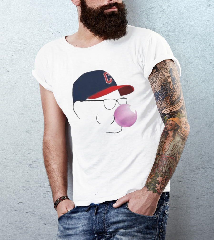 Cleveland Guardians Tito Bubblegum Baseball Hat T-Shirt