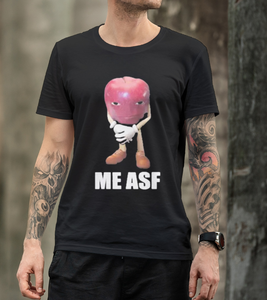 Apple Man Me ASF Character With Shoes And Gloves T-Shirt