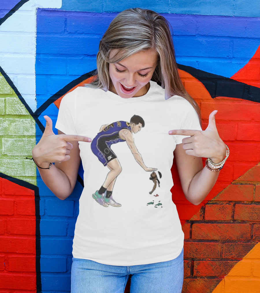 Austin Reaves Too Small NBA Gesture Basketball Play T-Shirt