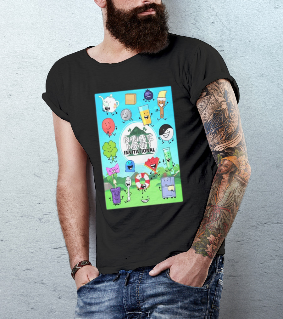 Inanimate Insanity Invitational Creator Ink Characters Compilation T-Shirt