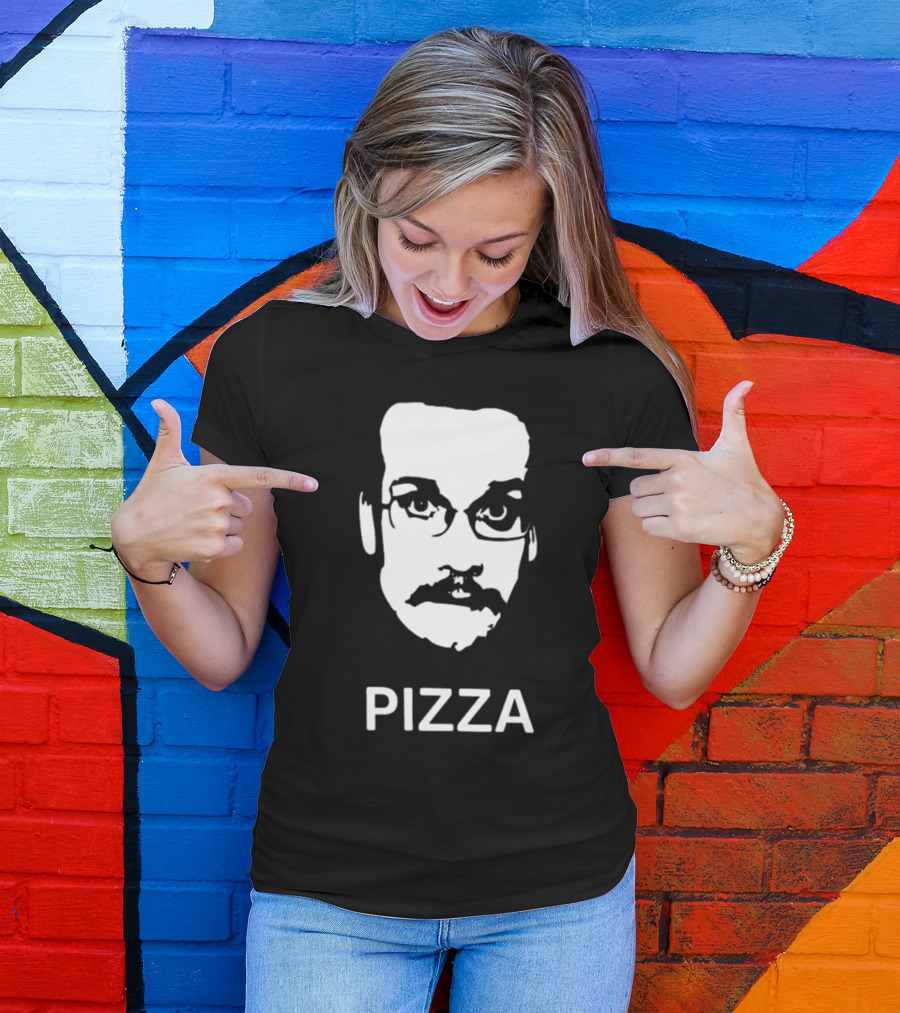 Pizza John Green Meme Face T-Shirt