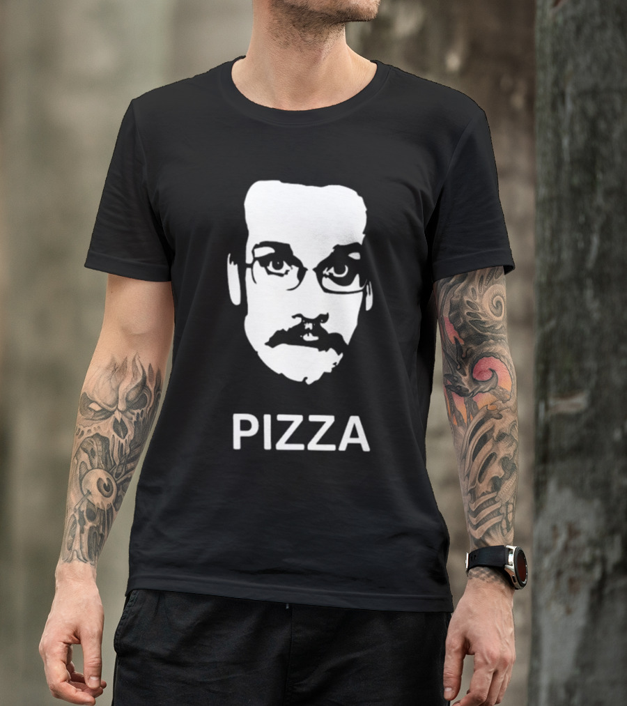 Pizza John Green Meme Face T-Shirt