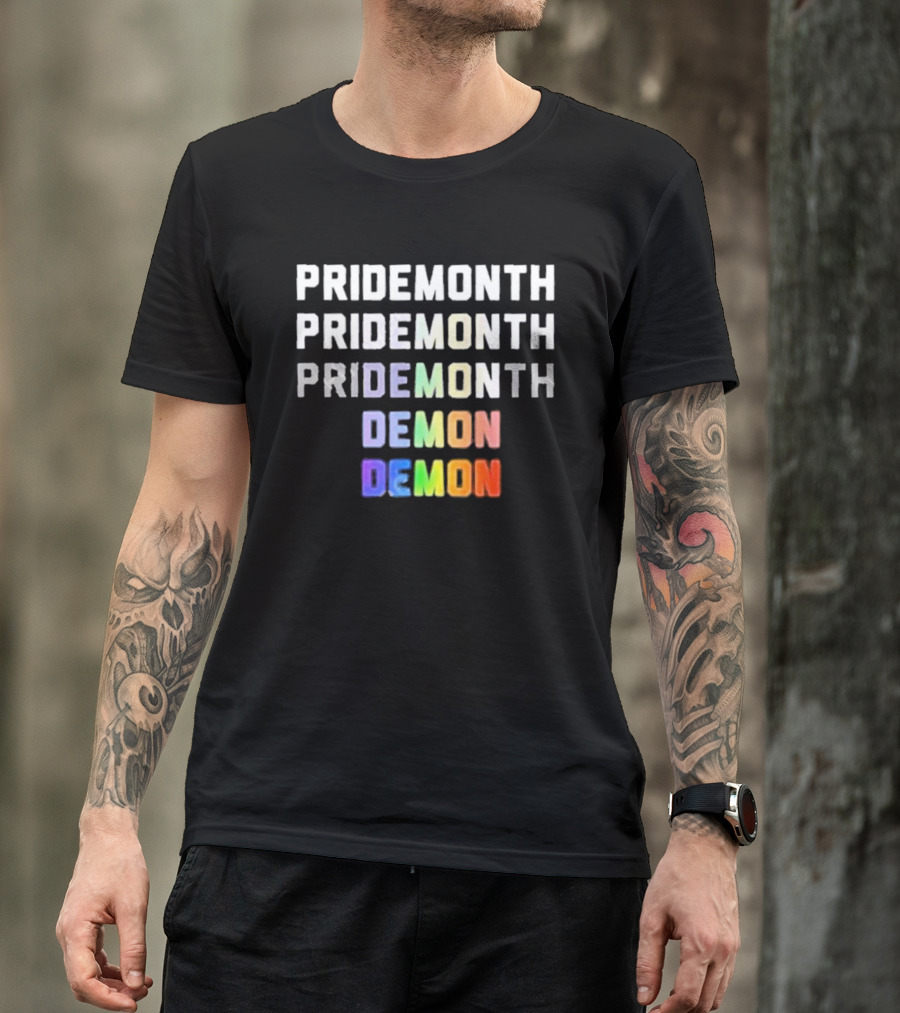 PRIDEMONTH PRIDEMONTH PRIDEMONTH DEMON DEMON T-Shirt