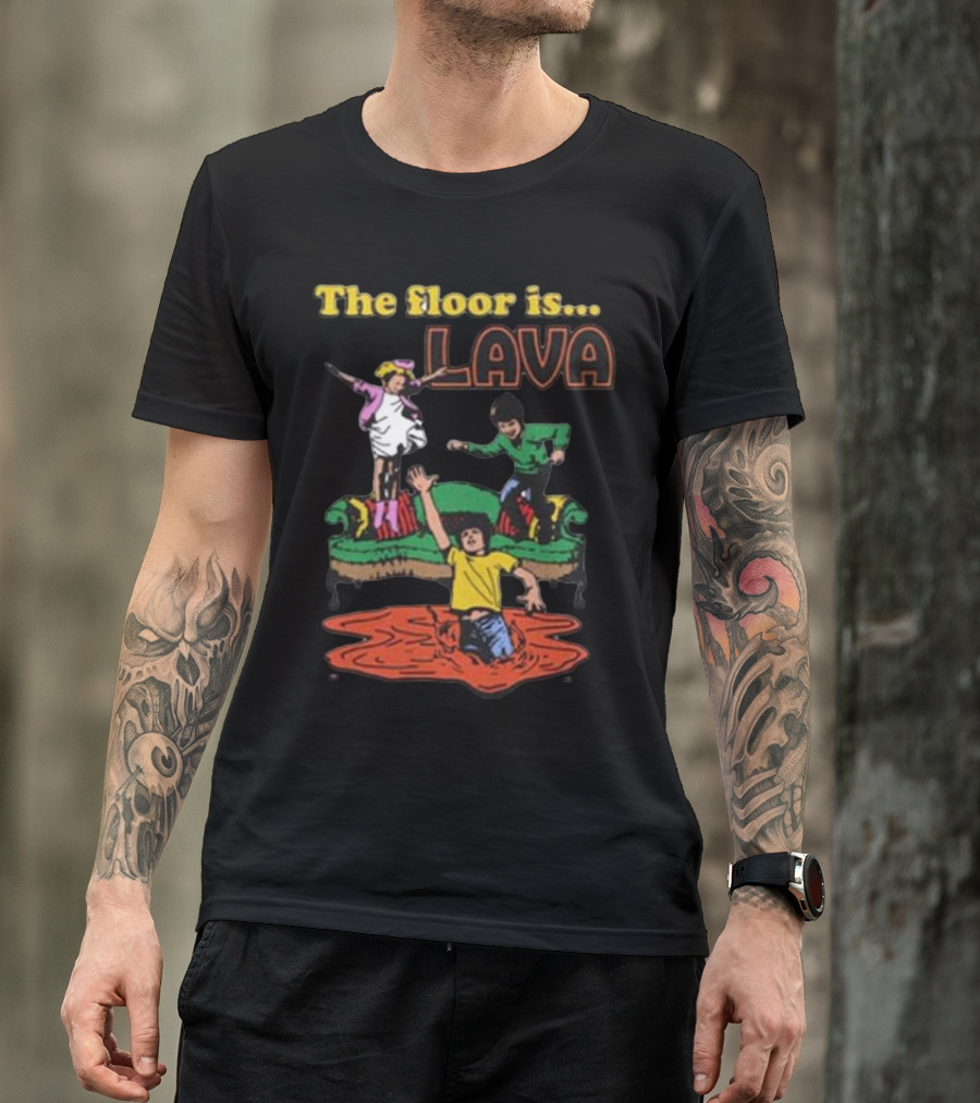 The Floor Is Lava Couch Jump Adventure T-Shirt