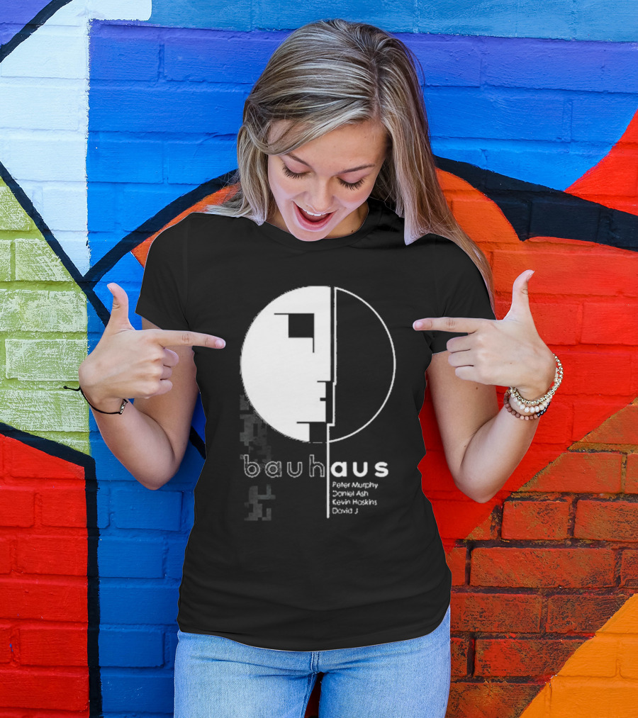 Bauhaus Band Peter Murphy Daniel Ash Kevin Haskins David J T-Shirt