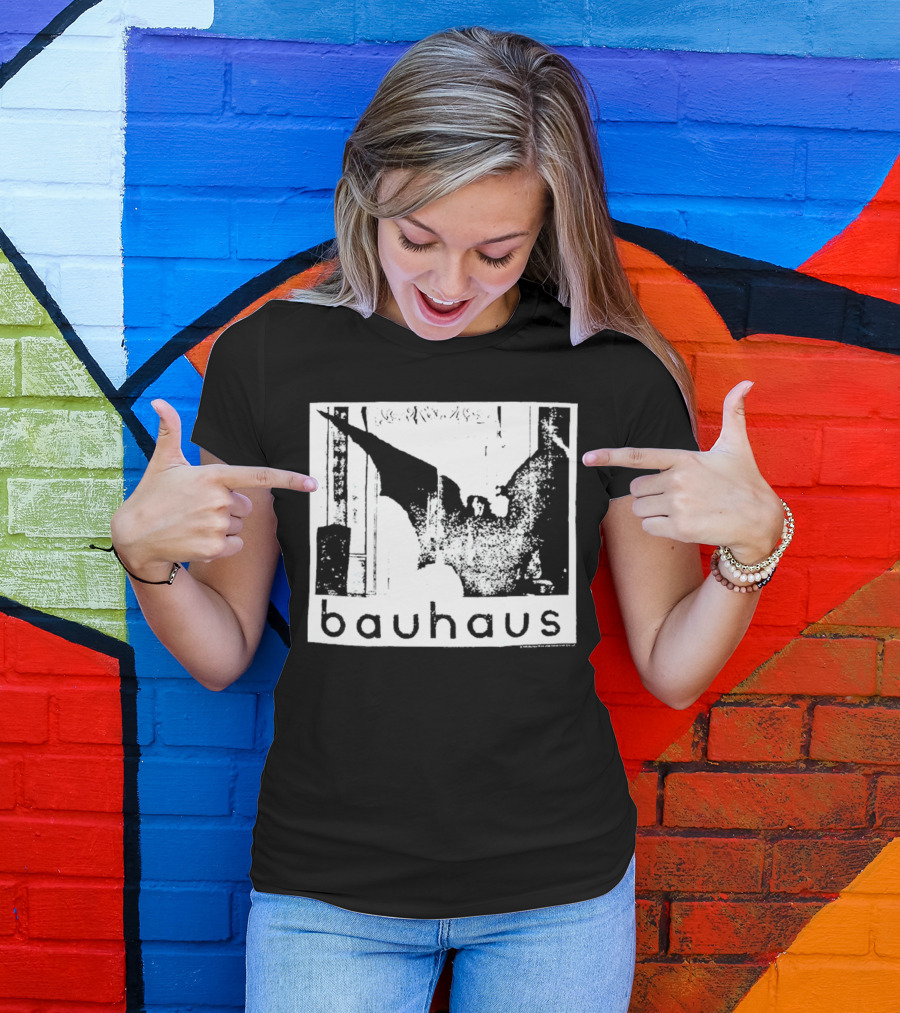 Bauhaus Undead Discharge Gothic Bat T-Shirt
