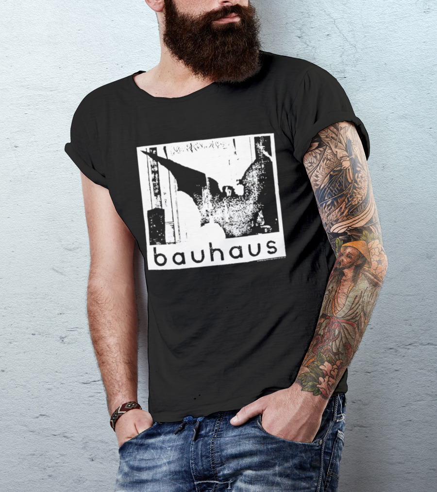 Bauhaus Undead Discharge Gothic Bat T-Shirt