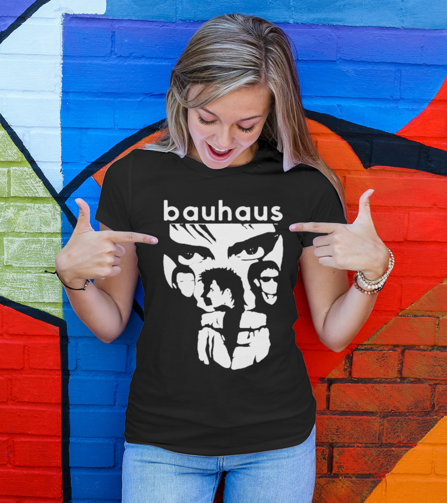 Bauhaus GothFashion Faces And Eyes T-Shirt