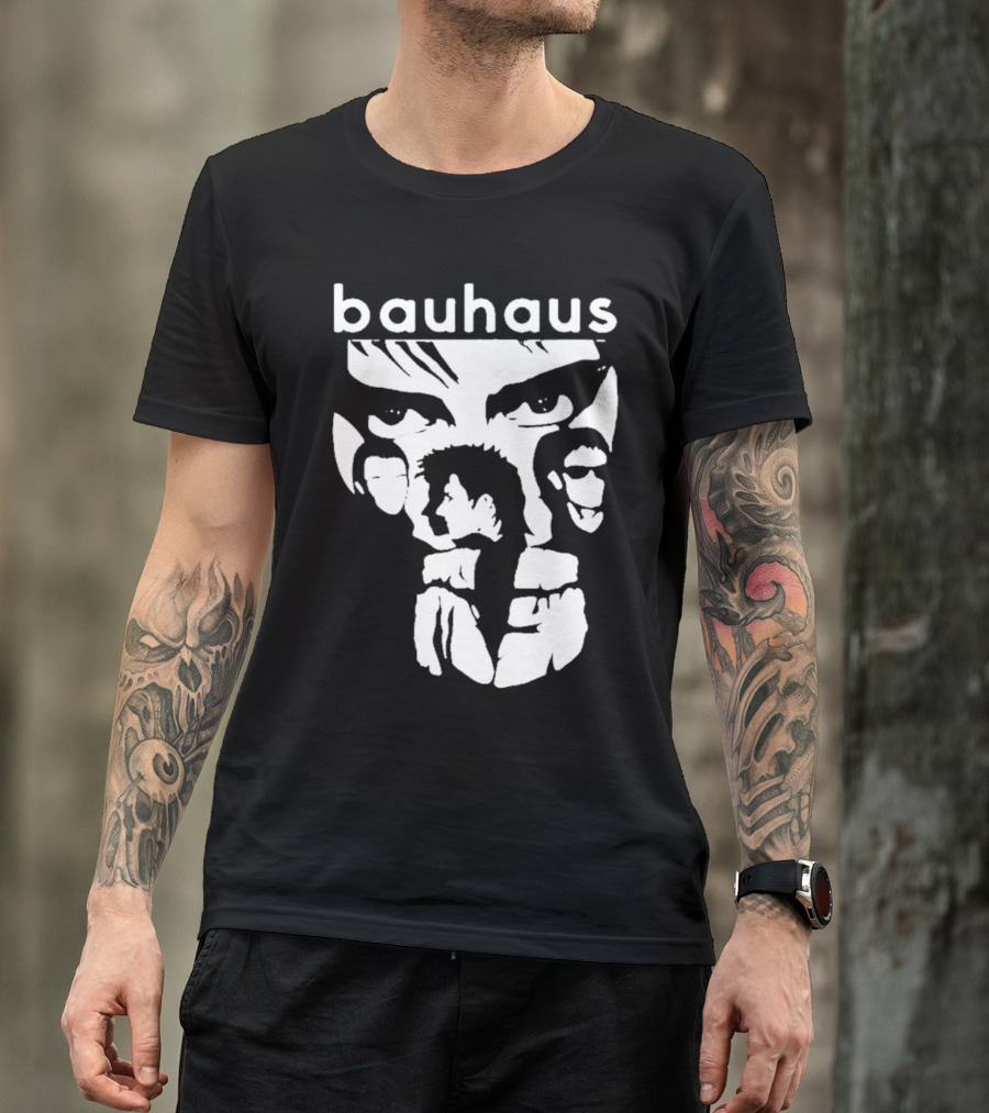 Bauhaus GothFashion Faces And Eyes T-Shirt